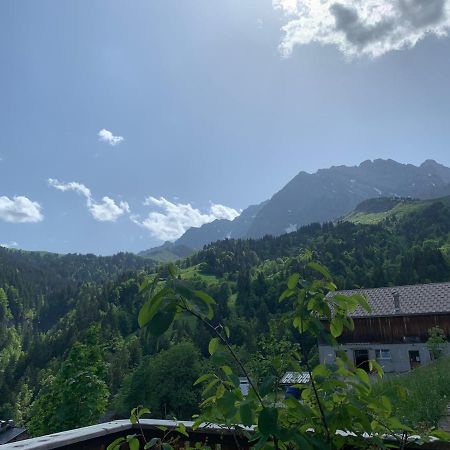 Apartament Terrasse Sur Les Aravis La Giettaz Zewnętrze zdjęcie