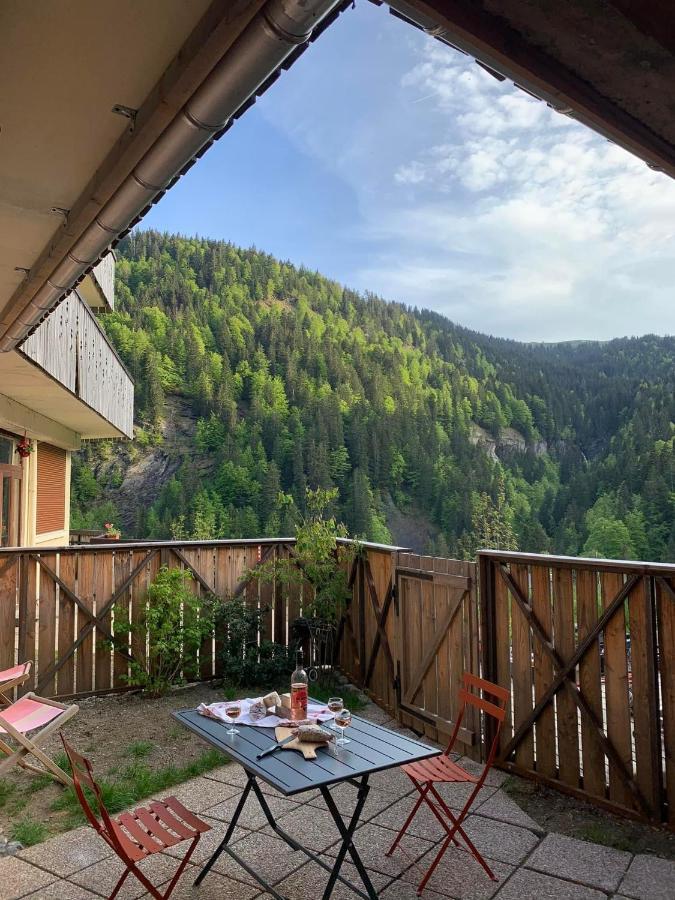 Apartament Terrasse Sur Les Aravis La Giettaz Zewnętrze zdjęcie
