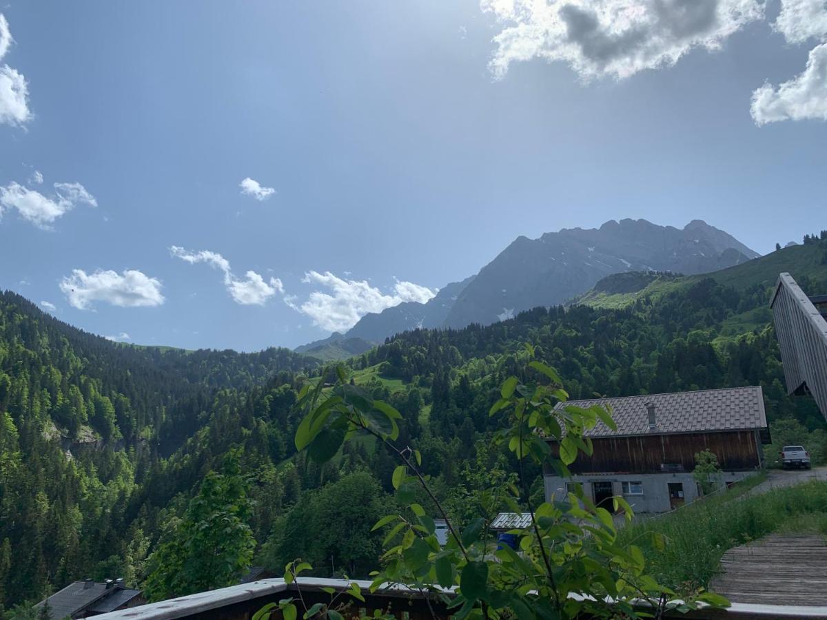 Apartament Terrasse Sur Les Aravis La Giettaz Zewnętrze zdjęcie