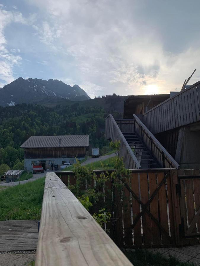 Apartament Terrasse Sur Les Aravis La Giettaz Zewnętrze zdjęcie