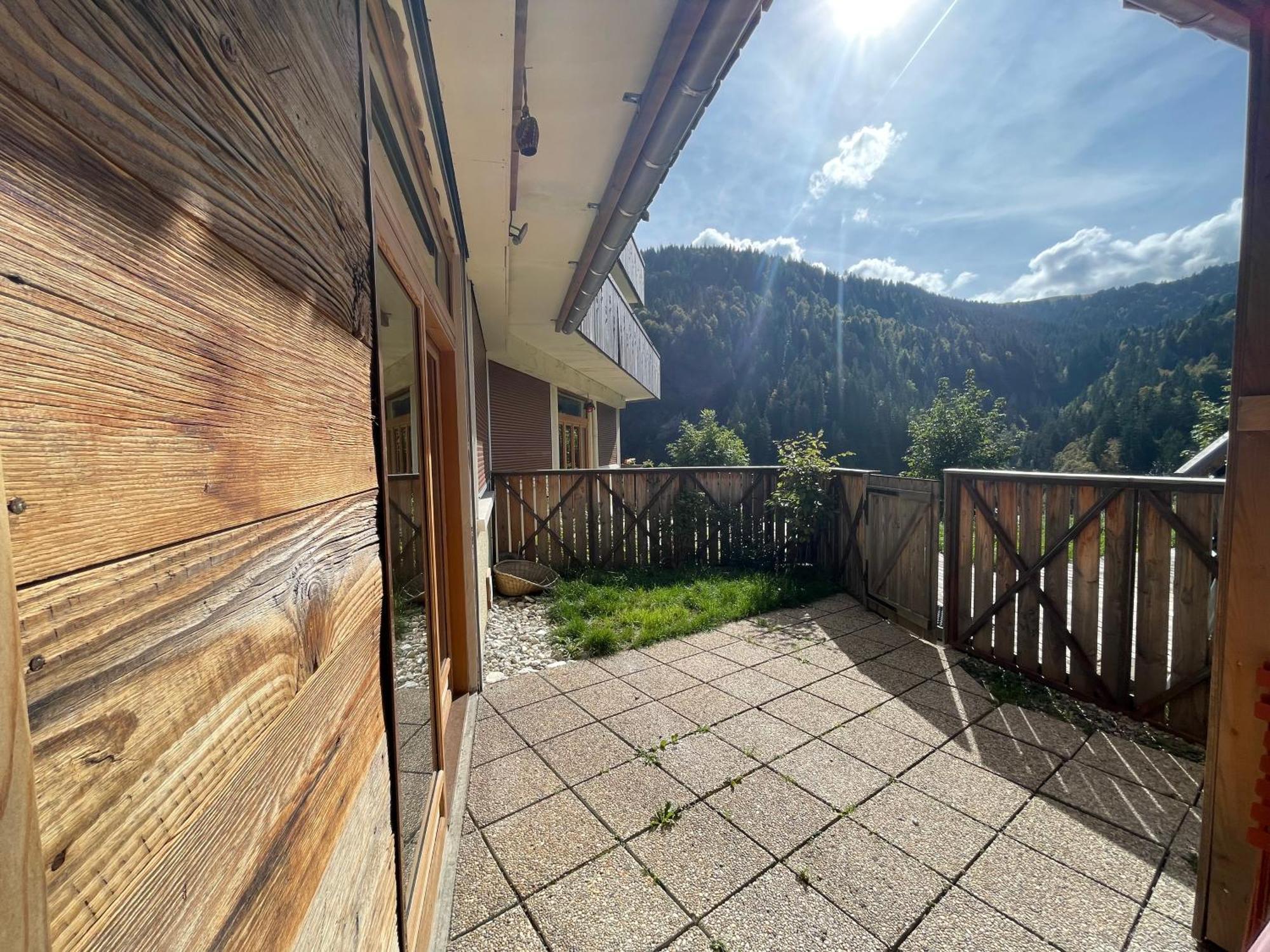 Apartament Terrasse Sur Les Aravis La Giettaz Zewnętrze zdjęcie